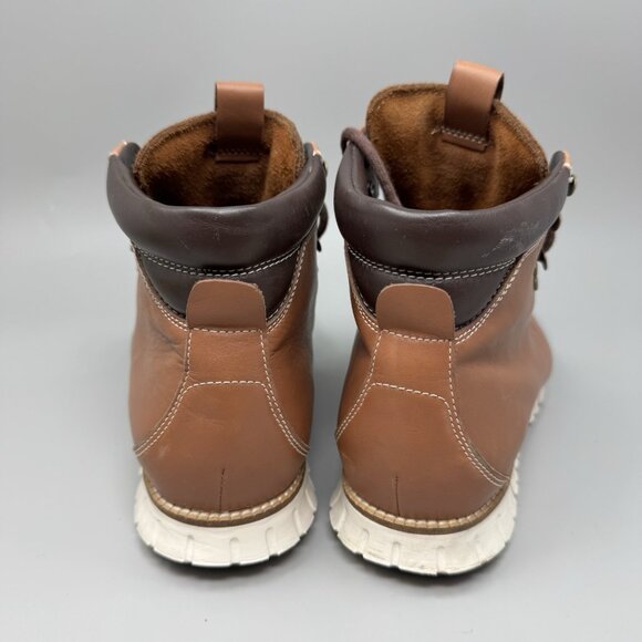 Cole Haan ZeroGrand Water Resistant Hiker Boots Woodbury Brown C25555 Mens 9.5W - Picture 6 of 9